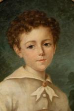 Entourage de Charles-Philippe LARIVIERE (Paris, 1798-1876)Portrait de jeune aristocrate d'une...