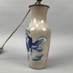 CHINE, Nankin - Vers 1900 Vase en porcelaine bleu blanc...