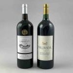 2 Magnums BORDEAUX DIVERS - 1 PAVILLON ROYAL 2009 et...