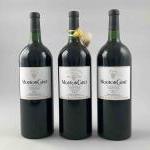 3  Magnums MOUTON CADET - Bordeaux Millesimes 2008, 2012...