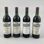 4 bouteilles Château BELGRAVE - 5ème Gcc Haut Médoc -...