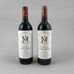 2 bouteilles Château CLERC MILON - 5ème Gcc Pauillac -...