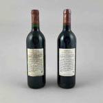 2 bouteilles Château CLERC MILON - 5ème Gcc Pauillac -...