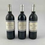 3 bouteilles CLOS LABORIE - Margaux - 1994.Etiquettes tachées.