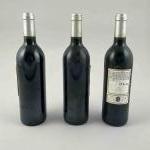 3 bouteilles CLOS LABORIE - Margaux - 1994.Etiquettes tachées.