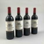 4 bouteilles Château LAMOTHE BERGERAC - Haut Médoc - 1990....