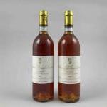 2 bouteilles Château DOISY DAENE - 2e Cc Sauternes -...